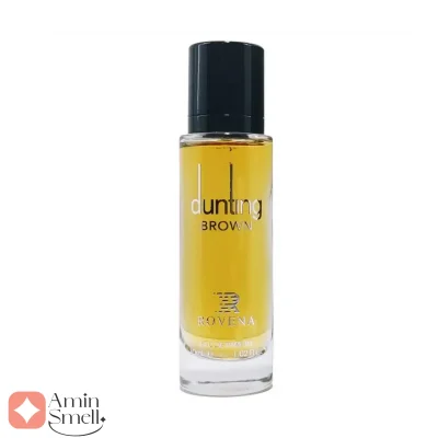 عطر_30_میل_دانتینگ_قهوه_ای_رووناRovena_Dunting_Brown